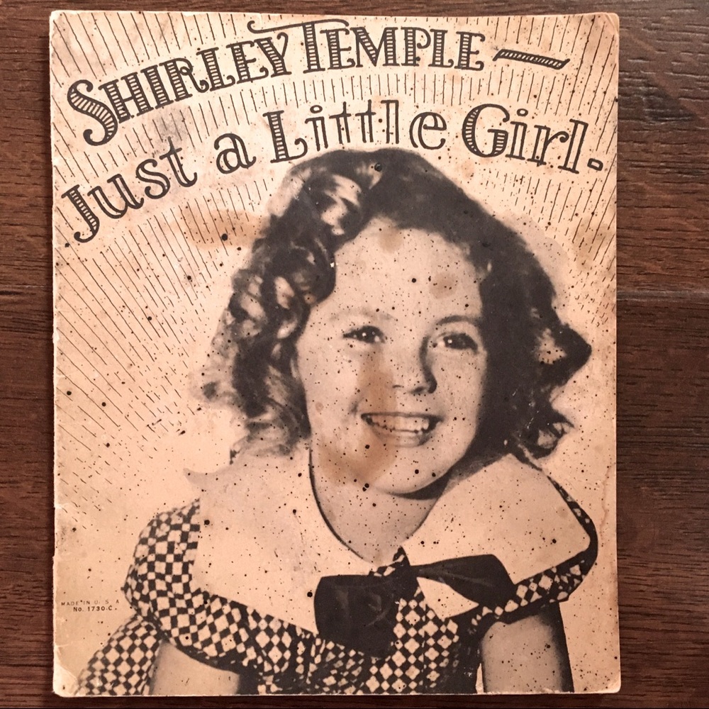 1936 Shirley Temple book/pamphlet